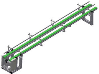 Double-strand belt 2950x200mm