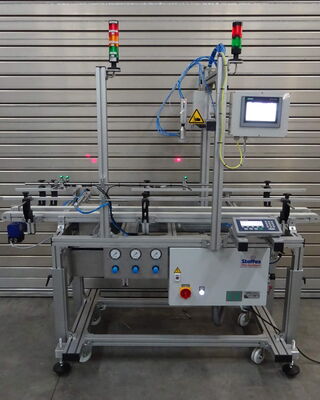 Weighing system for canisters